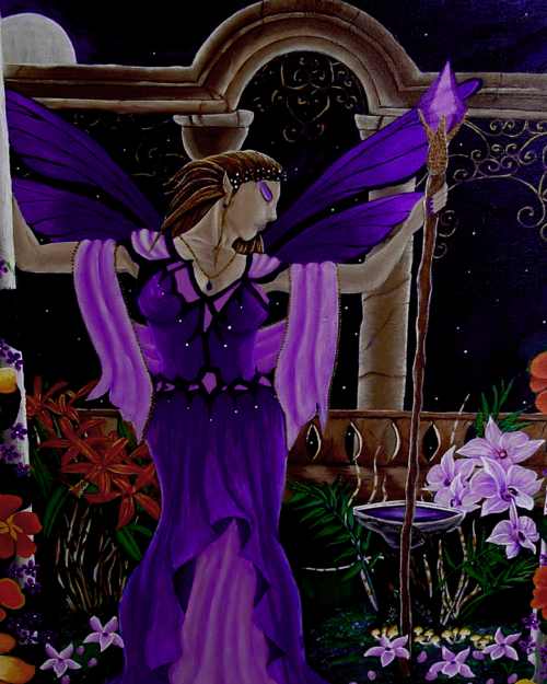 Art Print - Amethyst Fairy