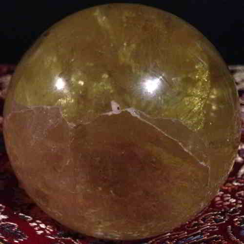 Citrine Crystal Sphere Ball