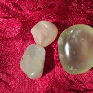 New Jade Crystal Tumbled Stone